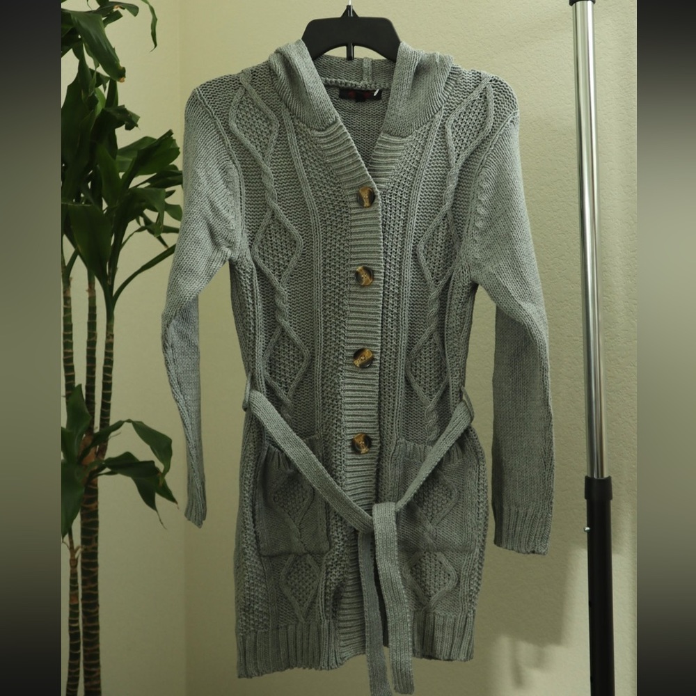 Grey warm sweater